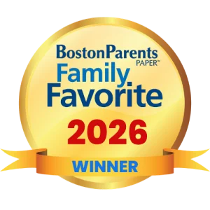 Boston Parents Paper 2026 Family Favorites winner badge